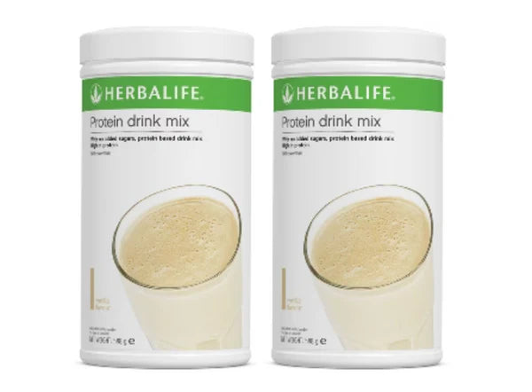 2 x Herbalife Protein Drink Mix 588 g bundle