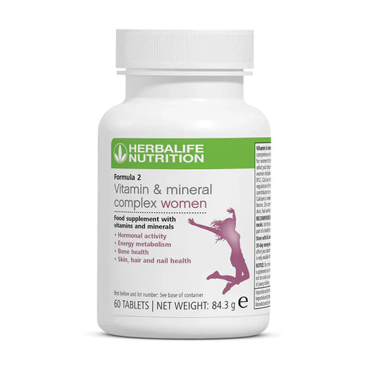 Herbalife Formula 2 Vitamin & Mineral Complex for Women – 60 Tablets